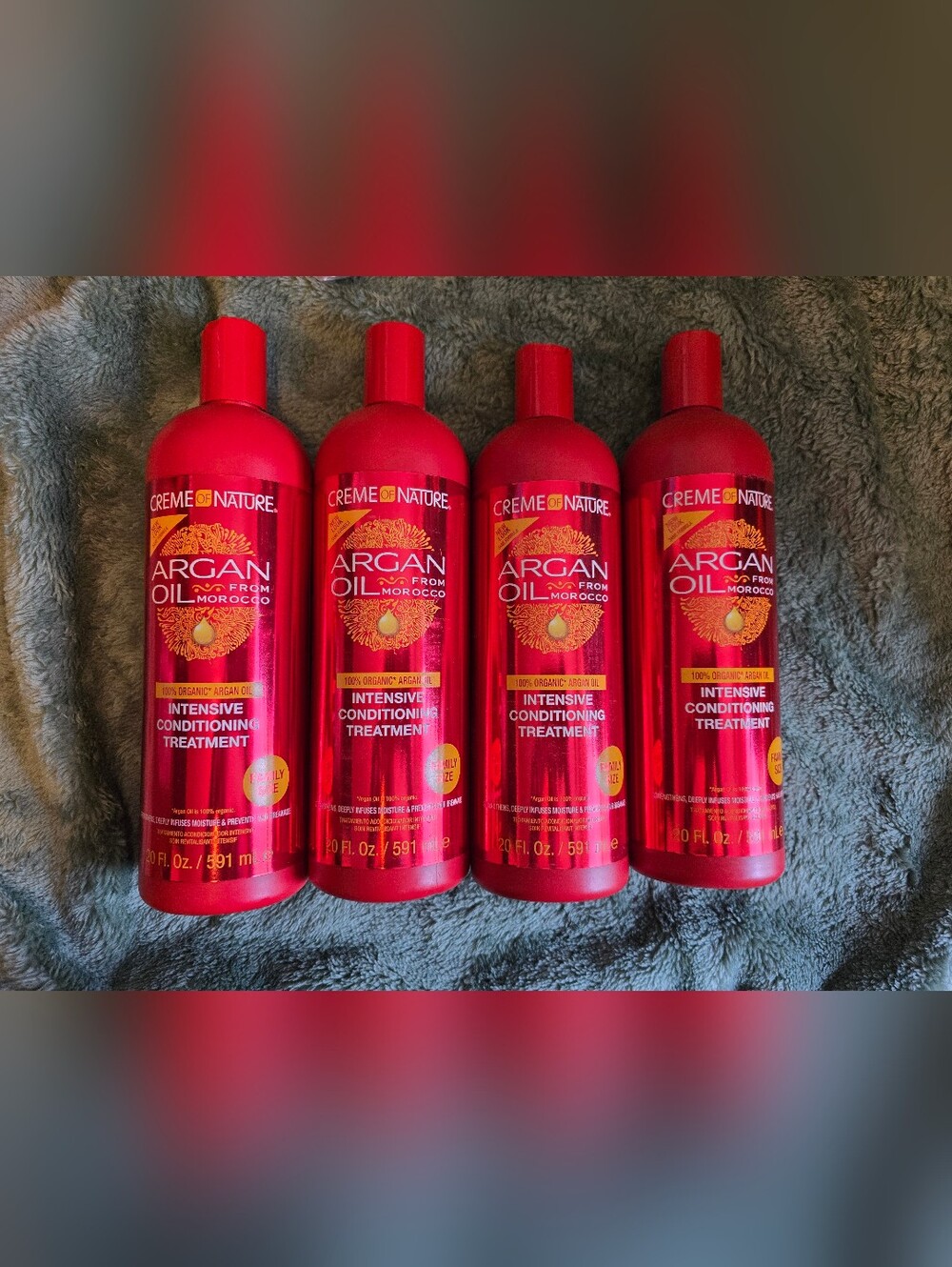 FOUR Creme Of Nature Argan Oil from MoroccoIntensive Conditioning Treatment